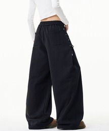 EFFECTION（エフェクション）の「【neos】ユニセックス サイド レースアップ ルーズ ワイド スウェット パンツ メンズ レディース（スウェットパンツ）」