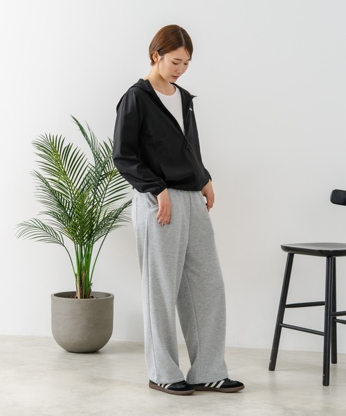 U.S. POLO ASSN.(ユーエスポロアッスン)の「【U.S. POLO ASSN./ユーエスポロアッスン】【もっちり高見え・美脚ストレート】ダンボール スウェットパンツ クッション素材 軽量・タフ(その他パンツ・レディース・ベージュ/杢グレー/チャコールグレー・LARGE/MEDIUM)」の17枚目の写真