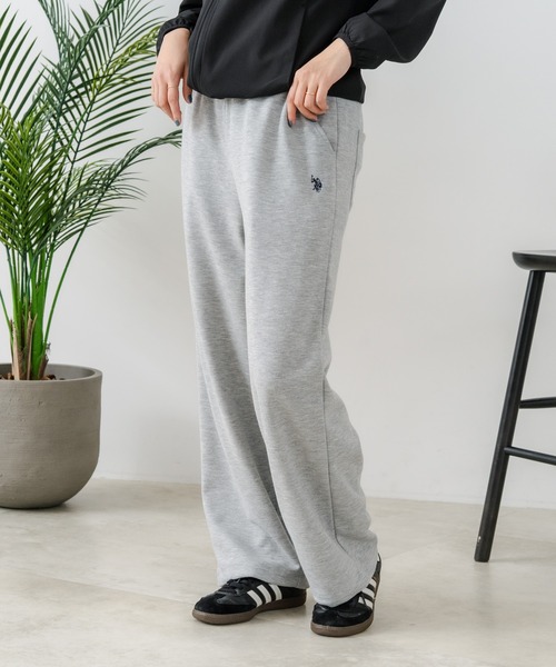 U.S. POLO ASSN.(ユーエスポロアッスン)の「【U.S. POLO ASSN./ユーエスポロアッスン】【もっちり高見え・美脚ストレート】ダンボール スウェットパンツ クッション素材 軽量・タフ(その他パンツ・レディース・ベージュ/杢グレー/チャコールグレー・LARGE/MEDIUM)」の20枚目の写真
