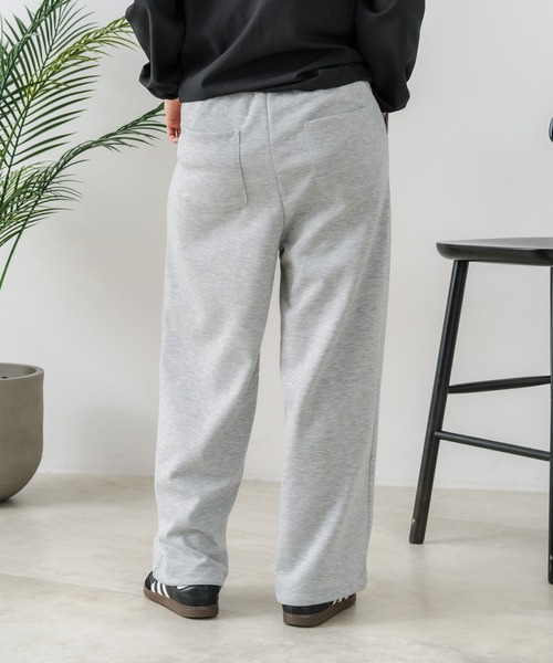 U.S. POLO ASSN.(ユーエスポロアッスン)の「【U.S. POLO ASSN./ユーエスポロアッスン】【もっちり高見え・美脚ストレート】ダンボール スウェットパンツ クッション素材 軽量・タフ(その他パンツ・レディース・ベージュ/杢グレー/チャコールグレー・LARGE/MEDIUM)」の12枚目の写真