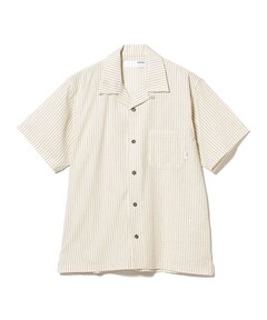 M A S U】SHAGGY STRIPE HALF SLEEVE SHIRT（シャツ/ブラウス）｜MASU