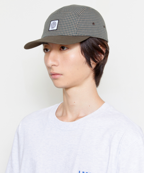 LMCの「GLOBE LABEL POINT CAMP CAP brown（キャップ・メンズ・その他・OS）」の3枚目の写真