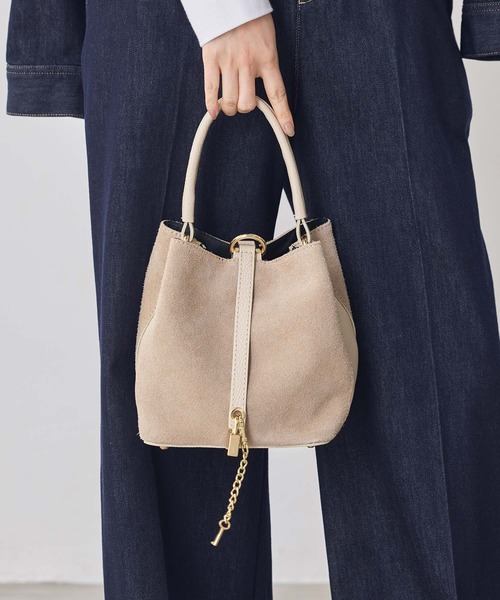 Gready Brilliant（グレディブリリアン）の「キーチェーン付ミニバック（ショルダーバッグ・レディース・ベージュ・FREE）」の11枚目の写真