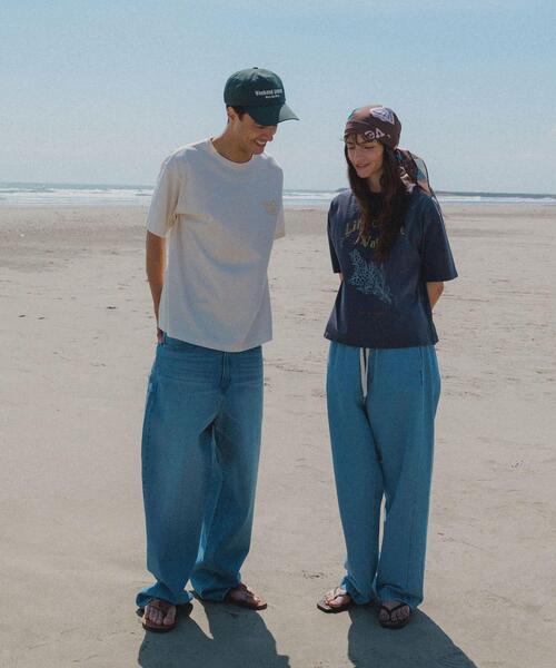 URBAN RESEARCH Sonny Label(アーバンリサーチサニーレーベル)の「イージーカーブデニムパンツ(デニムパンツ・レディース・インディゴブルー/ライトインディゴブルー・36/38)」の10枚目の写真