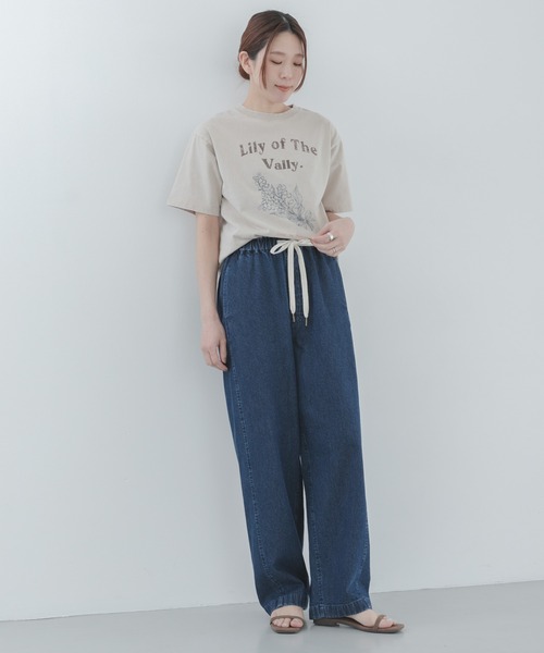 URBAN RESEARCH Sonny Label（アーバンリサーチサニーレーベル）の「イージーカーブデニムパンツ（その他パンツ・レディース・インディゴブルー/ライトインディゴブルー・36/38）」の3枚目の写真