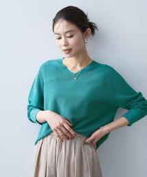 UNTITLED | ドライタッチVネックニット(ニット/セーター)