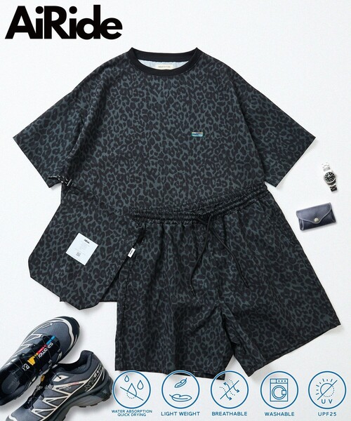 FREAK'S STORE（フリークスストア）の「限定展開 AiRide/エアライド パッカブル セットアップ / クルーネックプルオーバー / ショーツ（その他トップス・メンズ・チャコールグレー/グレイッシュベージュ/ブラウン系その他/グレー系その他/ブラック/ネイビー・MEDIUM/SMALL/LARGE）」の3枚目の写真