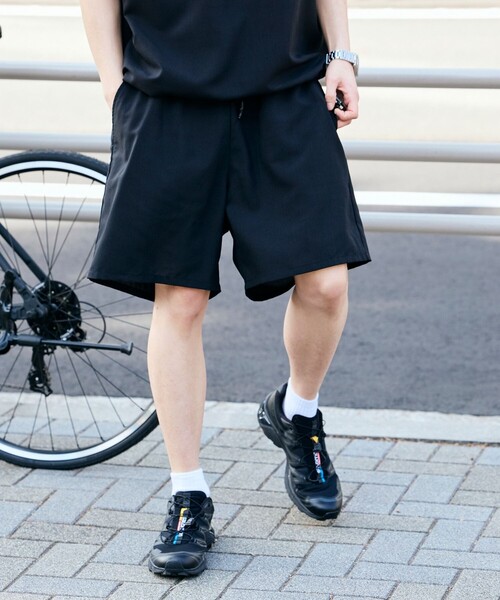 FREAK'S STORE(フリークスストア)の「<UVカット・接触冷感・吸水速乾> AiRide/エアライド パッカブル セットアップ 夏/ クルーネックプルオーバー / ショーツ 限定展開(その他トップス・メンズ・チャコールグレー/グレイッシュベージュ/ブラウン系その他/グレー系その他/ブラック/ネイビー・MEDIUM/SMALL/LARGE)」の16枚目の写真