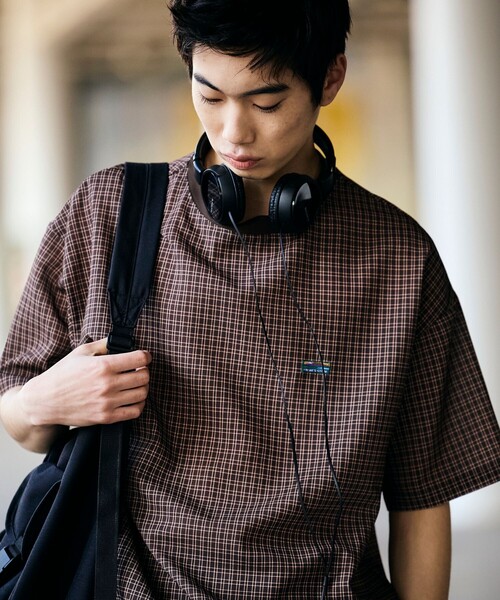 FREAK'S STORE（フリークスストア）の「限定展開 AiRide/エアライド パッカブル セットアップ / クルーネックプルオーバー / ショーツ（その他トップス・メンズ・チャコールグレー/グレイッシュベージュ/ブラウン系その他/グレー系その他/ブラック/ネイビー・MEDIUM/SMALL/LARGE）」の19枚目の写真