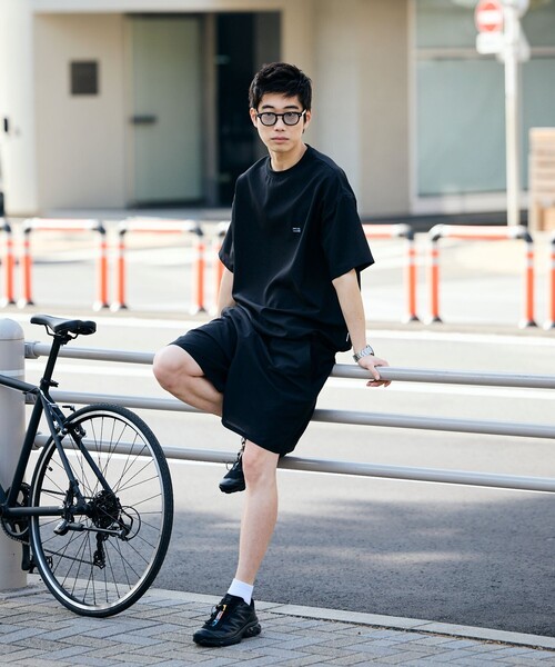 FREAK'S STORE(フリークスストア)の「<UVカット・接触冷感・吸水速乾> AiRide/エアライド パッカブル セットアップ 夏/ クルーネックプルオーバー / ショーツ 限定展開(その他トップス・メンズ・チャコールグレー/グレイッシュベージュ/ブラウン系その他/グレー系その他/ブラック/ネイビー・MEDIUM/SMALL/LARGE)」の10枚目の写真