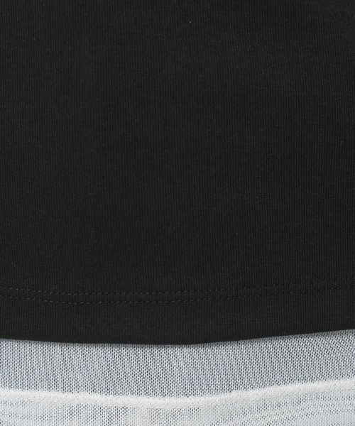LOWRYS FARM（ローリーズファーム）の「シアーレイヤードＬＳ 661428（Tシャツ/カットソー・レディース・ブラック/アイボリー/グレー/イエロー・FREE）」の22枚目の写真