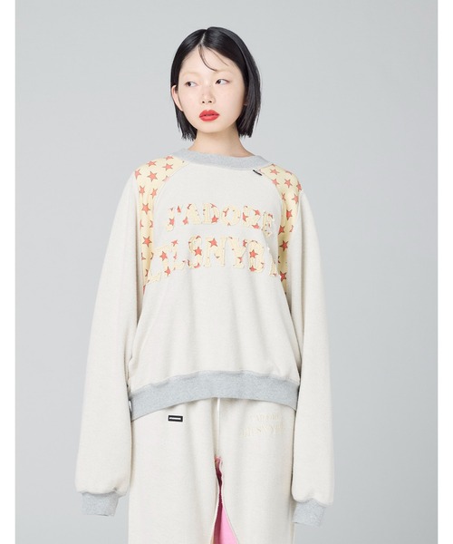 Little sunny bite(リトルサニーバイト)の「【8】【it】【Little Sunny Bite】sweat top(スウェット・レディース・ヘザーグレー/グレー/ブラック・MEDIUM/SMALL)」の1枚目の写真