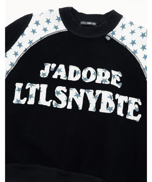 Little sunny bite(リトルサニーバイト)の「【8】【it】【Little Sunny Bite】sweat top(スウェット・レディース・ヘザーグレー/グレー/ブラック・MEDIUM/SMALL)」の9枚目の写真