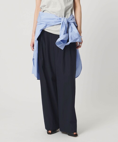 UNITED ARROWS（ユナイテッドアローズ）の「ツイル ダブルタック イージーパンツ（その他パンツ・レディース・ピンク/ライム/ネイビー・36/38/34）」の6枚目の写真