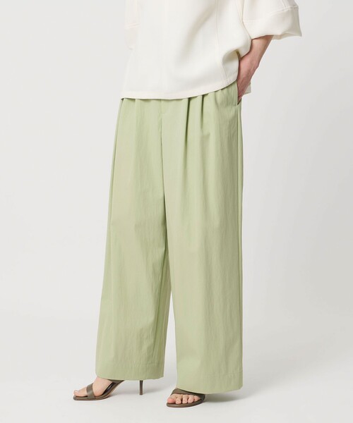 UNITED ARROWS（ユナイテッドアローズ）の「ツイル ダブルタック イージーパンツ（その他パンツ・レディース・ピンク/ライム/ネイビー・36/38/34）」の12枚目の写真