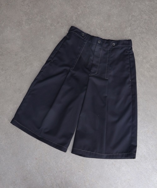 welise(ウェライズ)の「【welise/ウェライズ】ハイグレードヘビーTR ステッチタックモードハーフスラックス(その他パンツ・メンズ・グレイッシュベージュ/ブラック/ダークネイビー・L/M/S)」の10枚目の写真