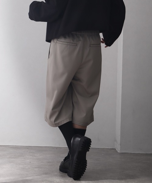 welise(ウェライズ)の「【welise/ウェライズ】ハイグレードヘビーTR ステッチタックモードハーフスラックス(その他パンツ・メンズ・グレイッシュベージュ/ブラック/ダークネイビー・L/M/S)」の21枚目の写真