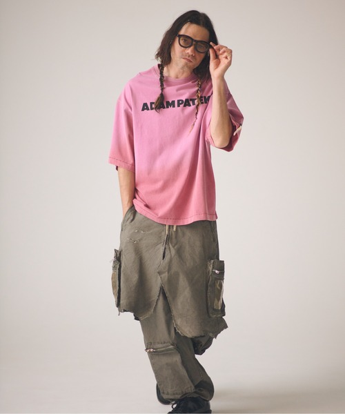 ADAM PATEK(アダムパテック)の「ADAMPATEK/grunge layered Cargo Pants/レイヤードカーゴパンツ(その他パンツ・メンズ・カーキ・FREE)」の14枚目の写真