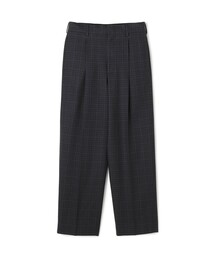 EDITION | ウールマルチチェック スラックス(スラックス)