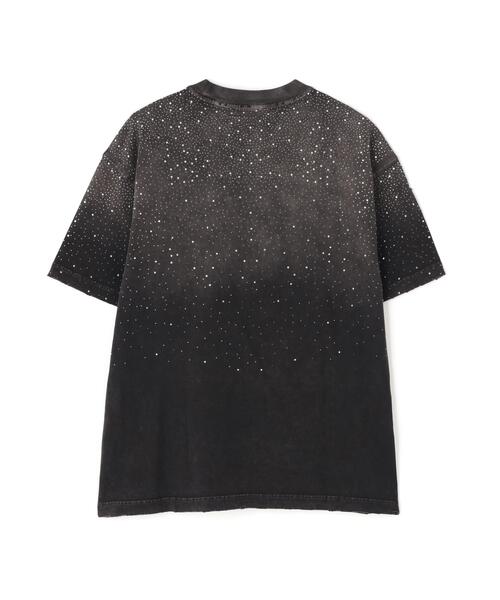 DANKE SCHON(ダンケシェーン)の「DankeSchon/ダンケシェーン/LINESTONE S/S TEE(Tシャツ/カットソー・メンズ・ブラック/ホワイト・S/L/M)」の8枚目の写真