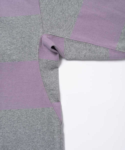 Gramicci（グラミチ）の「LANGDON RUGBY SHIRT / ラングドンラグビーシャツ Gramicci グラミチ（Tシャツ/カットソー・メンズ・オリーブ/ヘザーグレー・S/M/L/XL/XXL）」の13枚目の写真