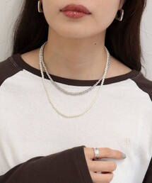 fredy emue（フレディエミュ）の「マルチwayバイカラーネックレス（ネックレス）」