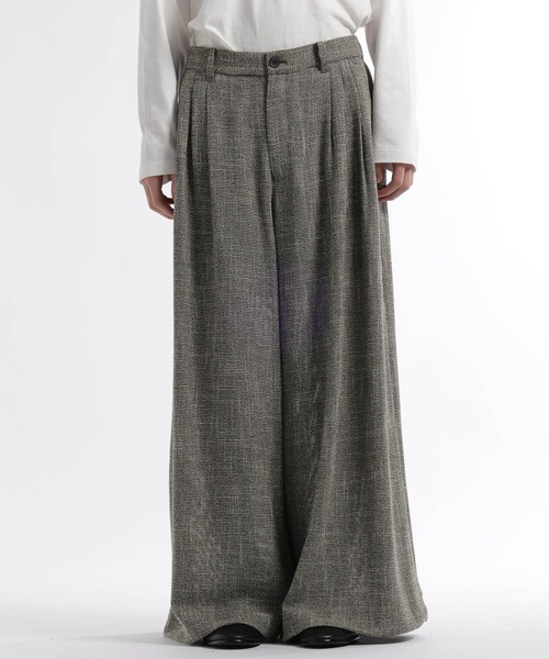 HARE（ハレ）の「【SET UP対応】トランジションボリュームパンツ(HARE)（スラックス・メンズ・グレー/ブラック/ネイビー・FREE）」の22枚目の写真