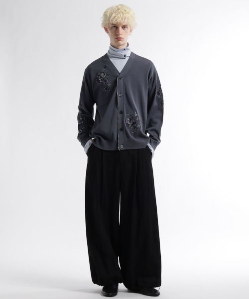 HARE（ハレ）の「【SET UP対応】トランジションボリュームパンツ(HARE)（スラックス・メンズ・グレー/ブラック/ネイビー・FREE）」の8枚目の写真