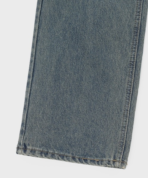 BLACKUP（ブラックアップ）の「[B-DENIM] LOW VINTAGE STRAIGHT JEANS 052（デニムパンツ・レディース・ブルー/ライトブルー・LARGE/SMALL/MEDIUM）」の22枚目の写真