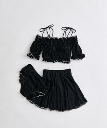 OLIVE des OLIVE（オリーブデオリーブ）の「【体型カバー◎】レースシャーリングswimwear（水着）」