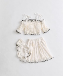 OLIVE des OLIVE（オリーブデオリーブ）の「【体型カバー◎】レースシャーリングswimwear（水着）」
