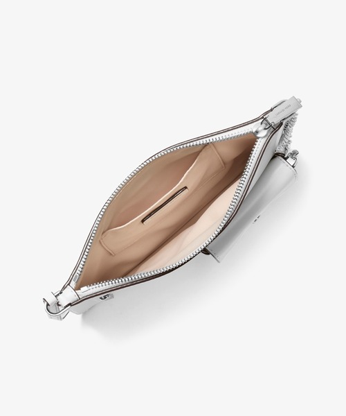 MICHAEL KORS（マイケルコース）の「JET SET コンバーチブル ジップ リストレット ラージ（クラッチバッグ・レディース・ホワイト系・FREE）」の2枚目の写真