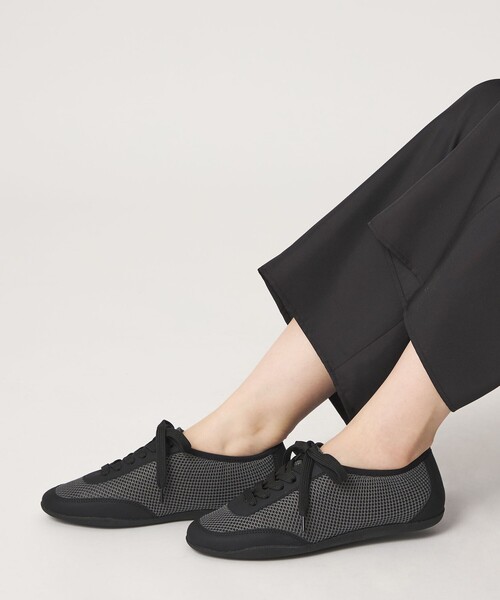 ODETTE E ODILE(オデットエオディール)の「メッシュシャーリングトップ スニーカー15↑(スニーカー・レディース・クリーム/ダークグレー・38/37/36/35)」の3枚目の写真