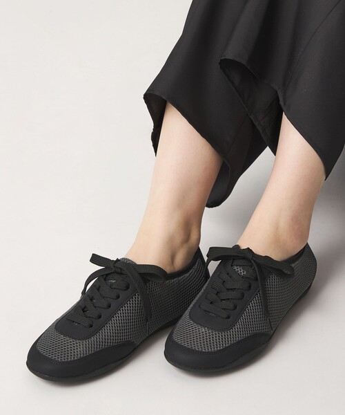 ODETTE E ODILE(オデットエオディール)の「メッシュシャーリングトップ スニーカー15↑(スニーカー・レディース・クリーム/ダークグレー・38/37/36/35)」の4枚目の写真