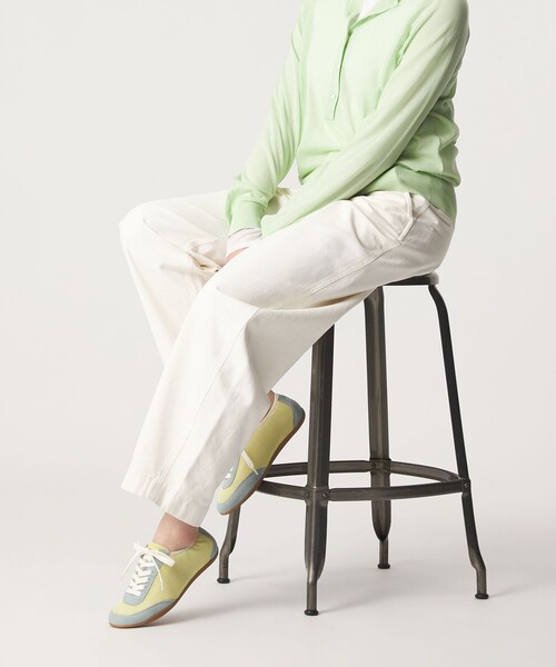 ODETTE E ODILE(オデットエオディール)の「メッシュシャーリングトップ スニーカー15↑(スニーカー・レディース・クリーム/ダークグレー・38/37/36/35)」の7枚目の写真