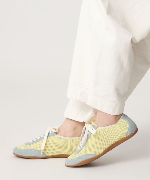 ODETTE E ODILE(オデットエオディール)の「メッシュシャーリングトップ スニーカー15↑(スニーカー・レディース・クリーム/ダークグレー・38/37/36/35)」の8枚目の写真