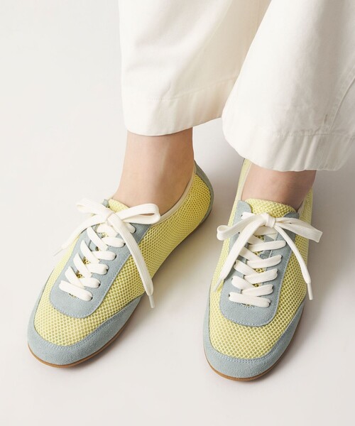 ODETTE E ODILE(オデットエオディール)の「メッシュシャーリングトップ スニーカー15↑(スニーカー・レディース・クリーム/ダークグレー・38/37/36/35)」の9枚目の写真