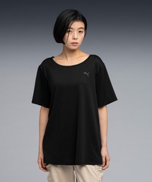 PUMA プーマ ウィメンズ トレーニング TAD バックオープン 半袖 Tシャツ