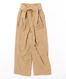 Dita Muaj. | チェックウエスト巻ジョガーパンツ(その他パンツ)