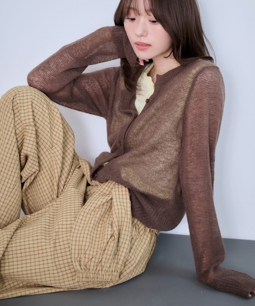 Dita Muaj.(ディータムアージュ)の「チェック腰巻風ジョガーパンツ(その他パンツ・レディース・ブラウン/ブルー・FREE)」の17枚目の写真