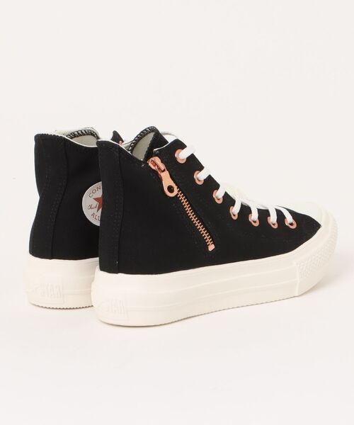 CONVERSE（コンバース）の「converse コンバース ALL STAR LIGHT PLTS PG Z HI レディーススニーカー 厚底 ハイカット(オールスターライトPLTSPGZHI)（スニーカー・レディース・ベージュ/ブラック・22.5cm/23.0cm/23.5cm/24.0cm/24.5cm/25.0cm）」の3枚目の写真