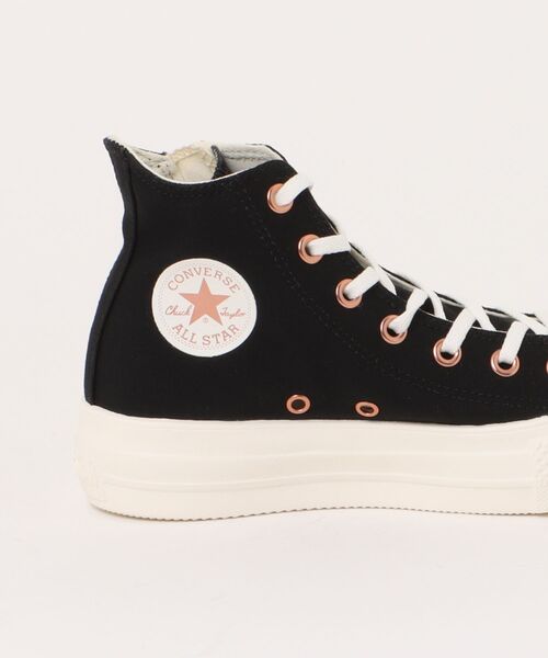 CONVERSE（コンバース）の「converse コンバース ALL STAR LIGHT PLTS PG Z HI レディーススニーカー 厚底 ハイカット(オールスターライトPLTSPGZHI)（スニーカー・レディース・ベージュ/ブラック・22.5cm/23.0cm/23.5cm/24.0cm/24.5cm/25.0cm）」の5枚目の写真