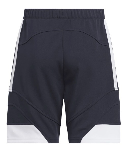 adidas(アディダス)の「アディダス adidas エッセンシャルズ レギュラーフィット カラー ブロッキング ダブルニット ショーツ(その他パンツ・キッズ・ブラック×レッド/ネイビー・160cm/120cm/140cm/130cm/150cm)」の3枚目の写真