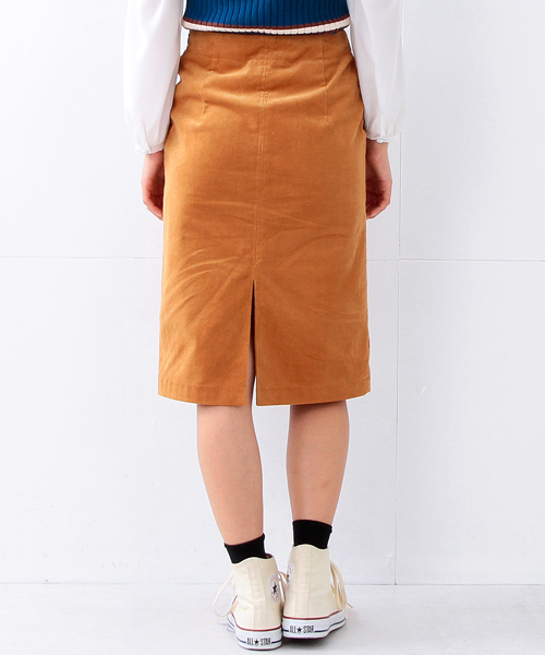 Ray BEAMS（レイビームス）の「◇【ラブリ着用】Ray BEAMS / ストレッチ コーデュロイ  タイトスカート（スカート・レディース・ベージュ/サックスブルー/キャメル・0/1）」の15枚目の写真