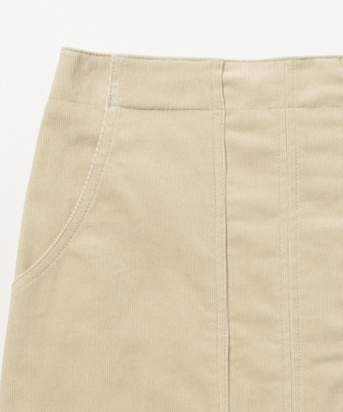 Ray BEAMS（レイビームス）の「◇【ラブリ着用】Ray BEAMS / ストレッチ コーデュロイ  タイトスカート（スカート・レディース・ベージュ/サックスブルー/キャメル・0/1）」の19枚目の写真