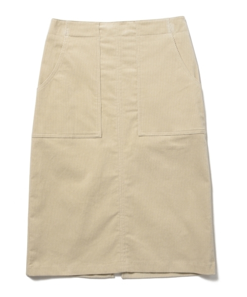 Ray BEAMS（レイビームス）の「◇【ラブリ着用】Ray BEAMS / ストレッチ コーデュロイ  タイトスカート（スカート・レディース・ベージュ/サックスブルー/キャメル・0/1）」の21枚目の写真