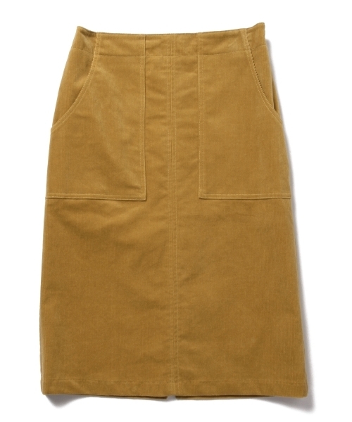 Ray BEAMS（レイビームス）の「◇【ラブリ着用】Ray BEAMS / ストレッチ コーデュロイ  タイトスカート（スカート・レディース・ベージュ/サックスブルー/キャメル・0/1）」の22枚目の写真