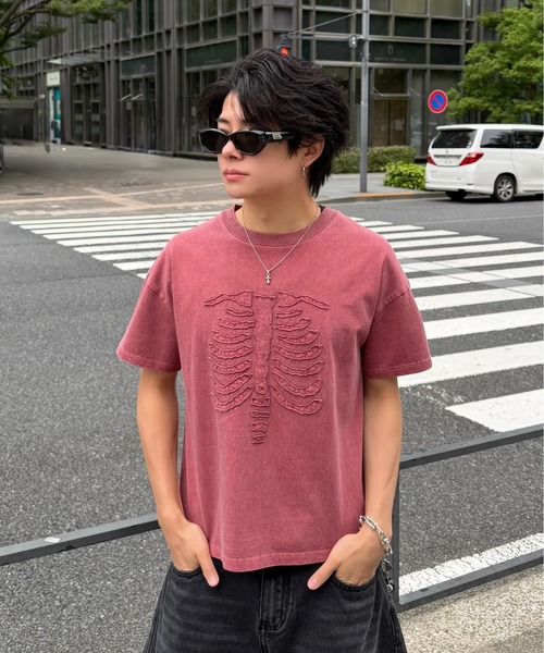 3D Skeleton T-shirt - 3DスケルトンTシャツ（Tシャツ/カットソー