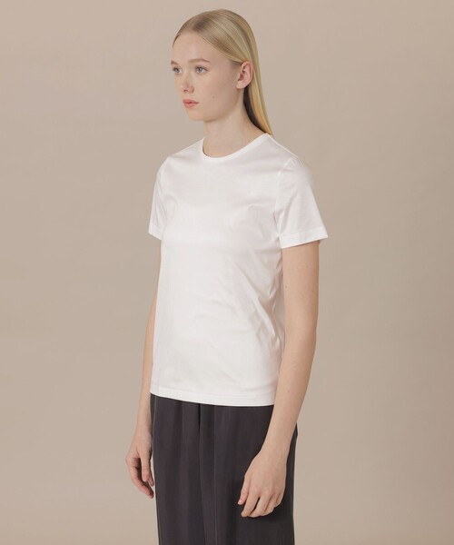 MACKINTOSH LONDON（マッキントッシュ ロンドン）の「【The Essential Collection】コットンスムースTシャツ（Tシャツ/カットソー・レディース・オフホワイト・40/38）」の5枚目の写真