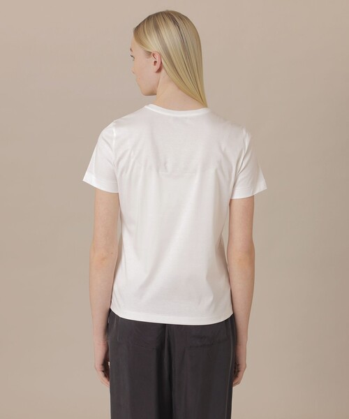MACKINTOSH LONDON（マッキントッシュ ロンドン）の「【The Essential Collection】コットンスムースTシャツ（Tシャツ/カットソー・レディース・オフホワイト・40/38）」の6枚目の写真